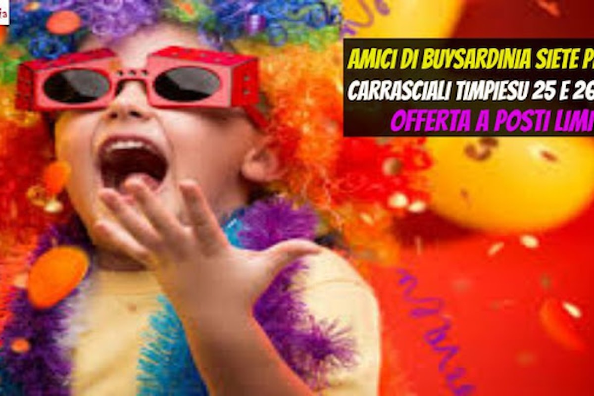 Carnevale di Tempio Pausania con buySardinia