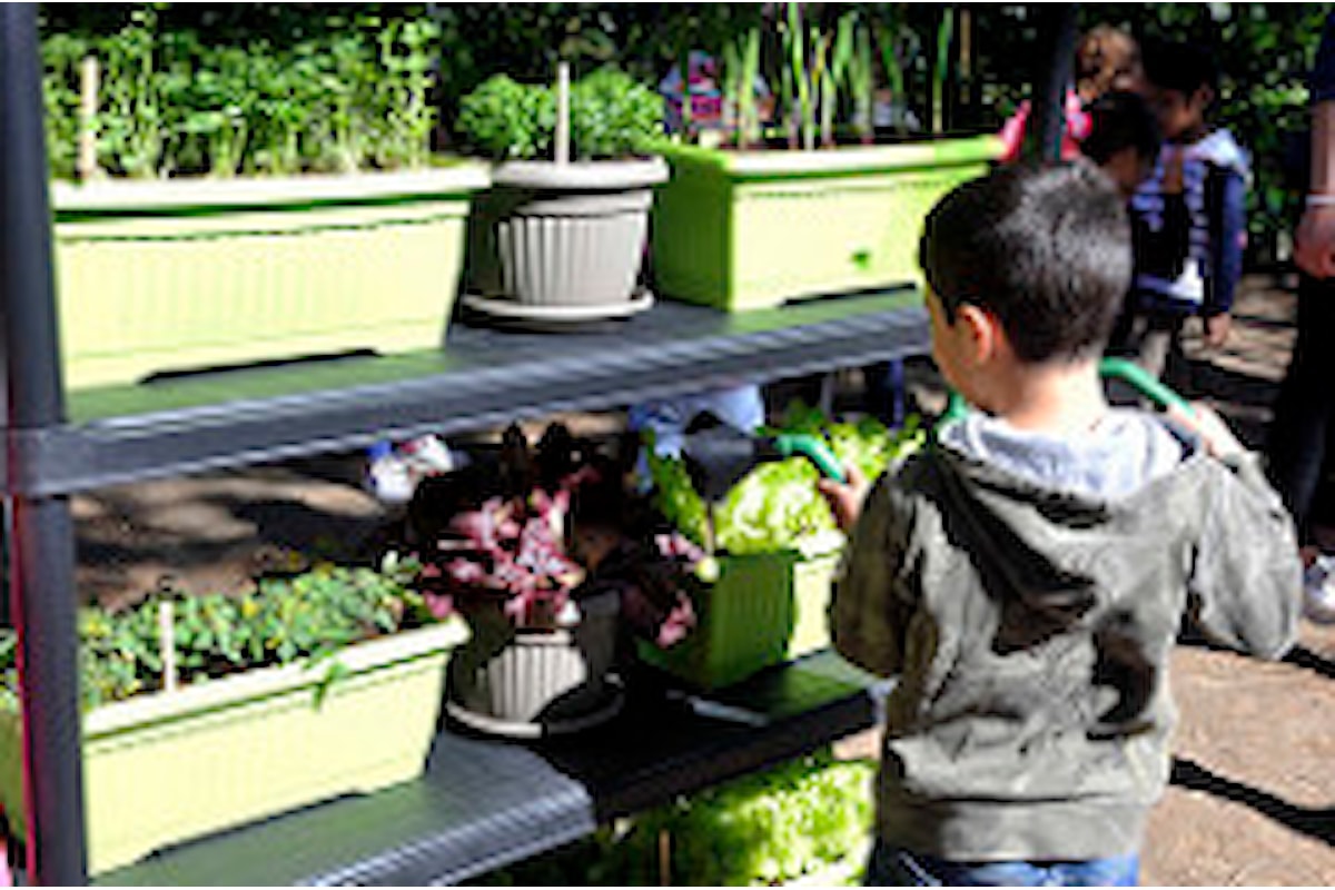 La plastica riciclata per i bimbi milanesi... e il team building!