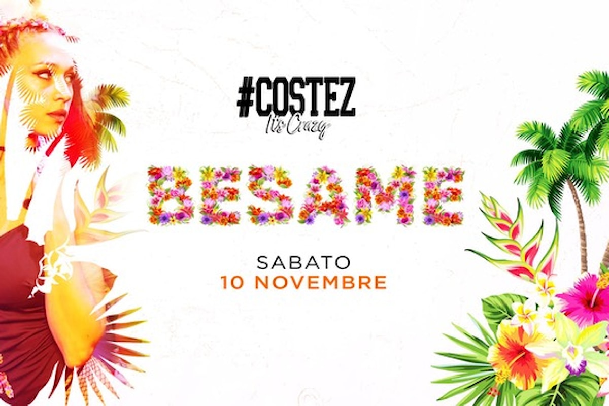10 novembre: Besame, il party show reggaeton, electro latino & pop fa scatenare il #Costez di Telgate