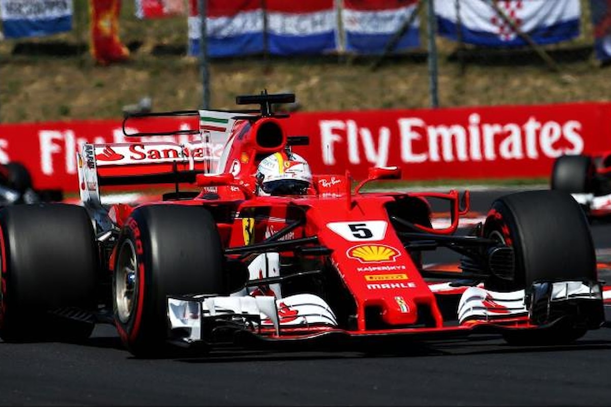 Formula 1, Vettel il più veloce nelle libere del Gran Premio d'Ungheria