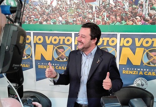 Post referendum, Euforico Salvini: Renzi a casa! è una giornata di liberazione