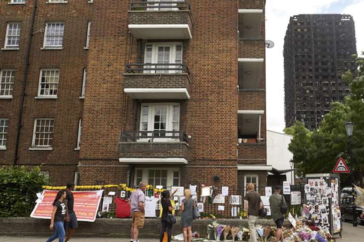 In Gran Bretagna 34 edifici hanno fallito i test antincendio