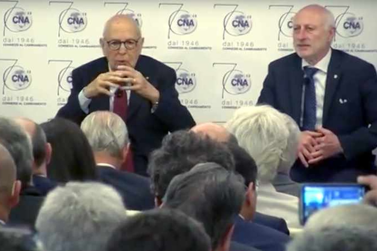Parlando alla CNA, Napolitano fa propaganda per il Sì al referendum costituzionale