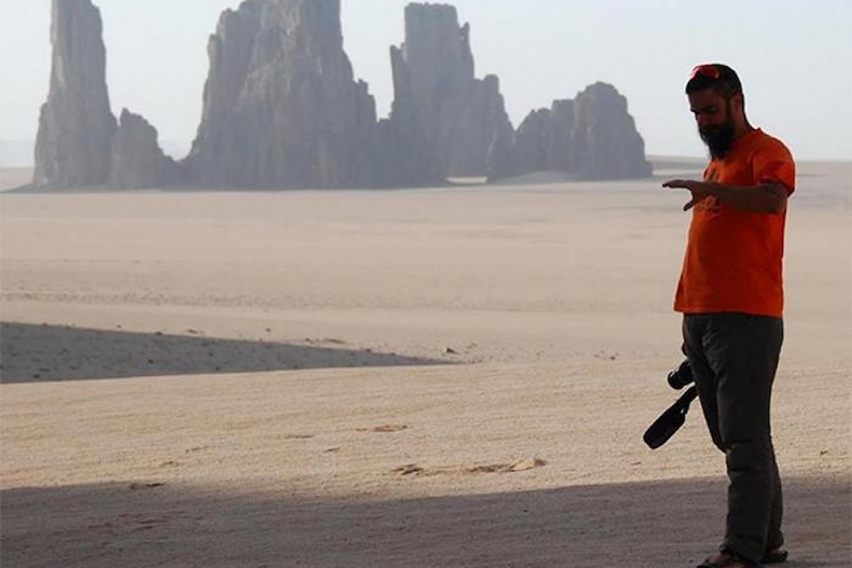 L’uomo del Sahara, Fabrizio Rovella, è in Italia tra eventi, mostre e media