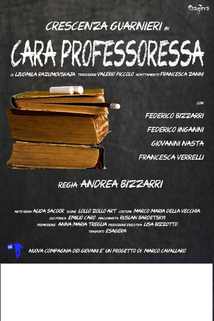 Cara Professoressa al Teatro Sala Vignoli di Roma dal 17 al 19 novembre 2017