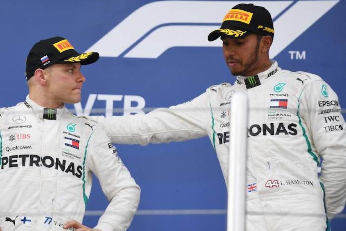 Toto Wolff ferma Bottas ed Hamilton vince a Sochi con Vettel terzo