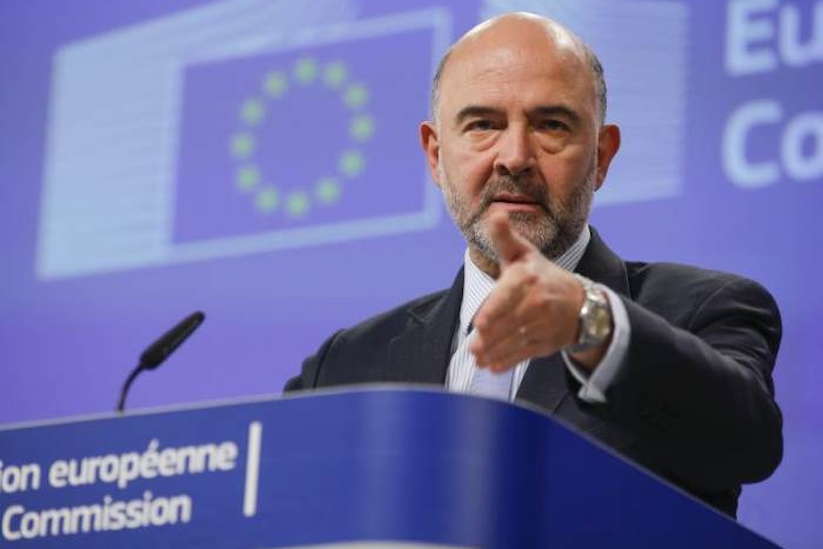 Moscovici ricorda all'Italia che la necessità primaria nella prossima legeg di Bilancio è abbassare il debito