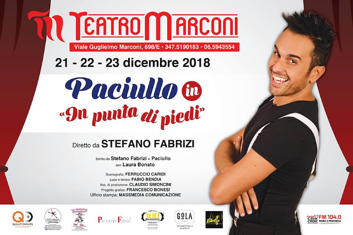 IN PUNTA DI PIEDI, ecco il grande show di PACIULLO