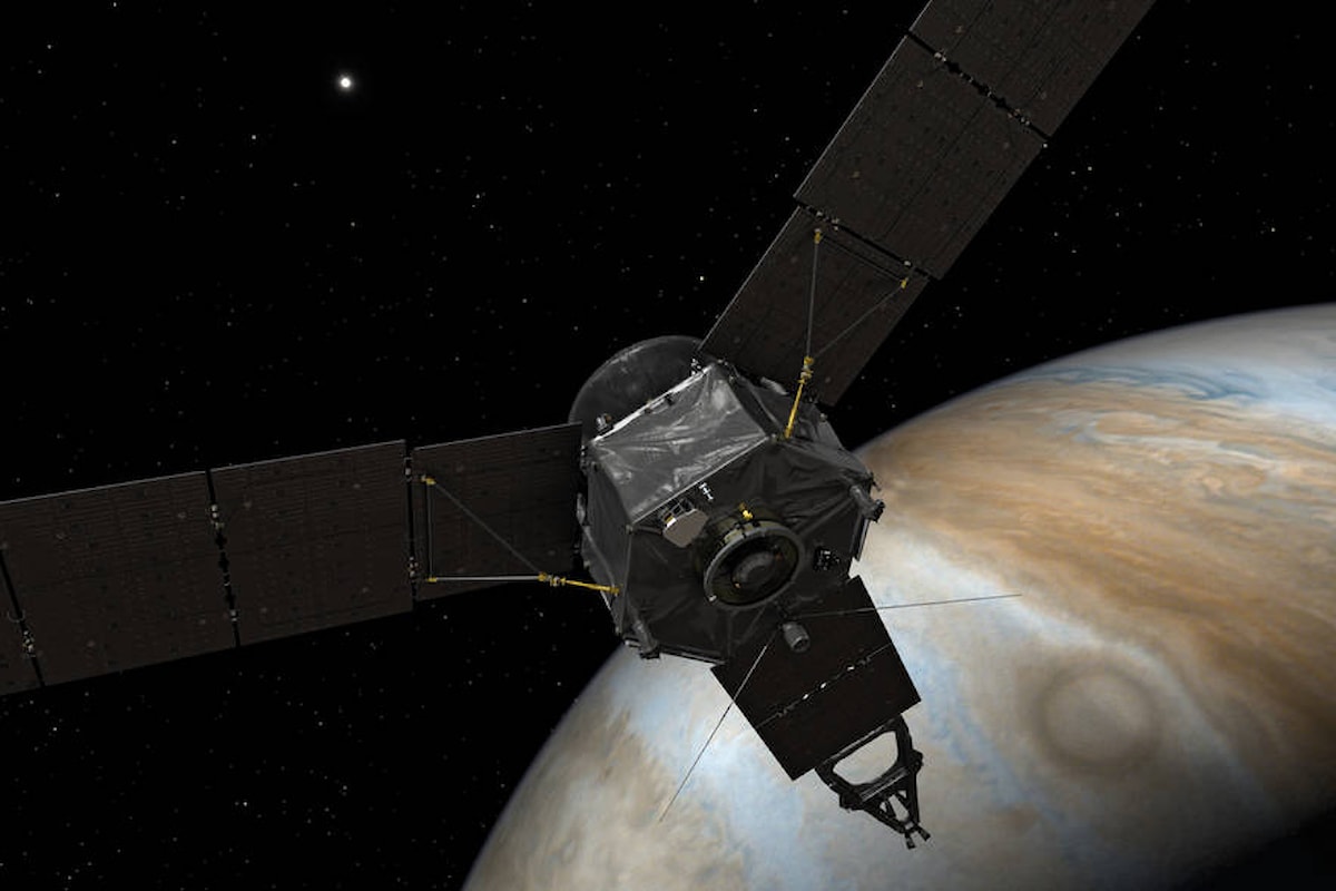 Giove: le spettacolari immagini scattate dalla sonda Juno