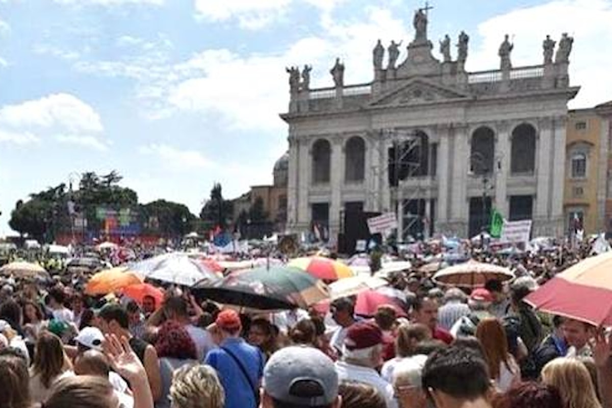 Family day: il 30 gennaio mobilitazione a Roma contro le unioni civili, con l'appoggio della CEI