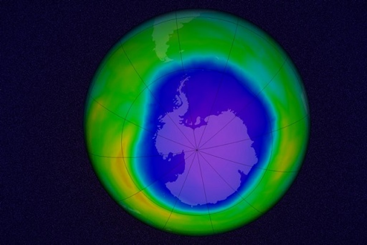 Una buona notizia per il paese: finalmente il buco dell'ozono è in diminuzione