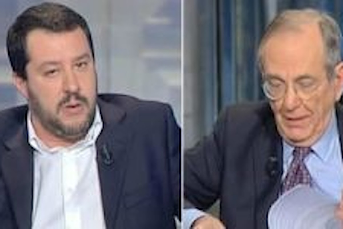 Matteo Salvini e il suo sostegno per il No al referendum